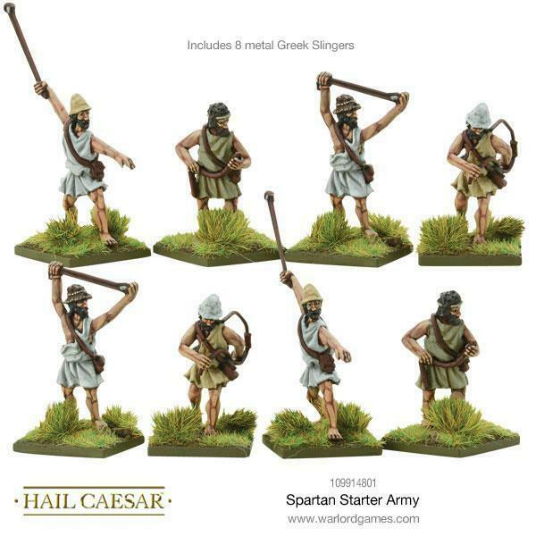 Hail Caesar Spartans Starter Army New - TISTA MINIS