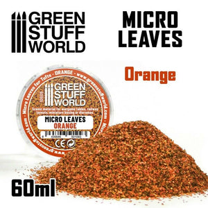 Green Stuff World Micro Leaves - Orange mix New - Tistaminis