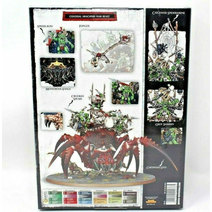 Warhammer Orcs and Goblins Arachnarok Spider New - TISTA MINIS