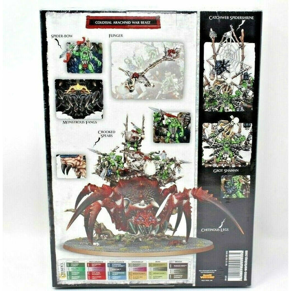 Warhammer Orcs and Goblins Arachnarok Spider New | Tistaminis