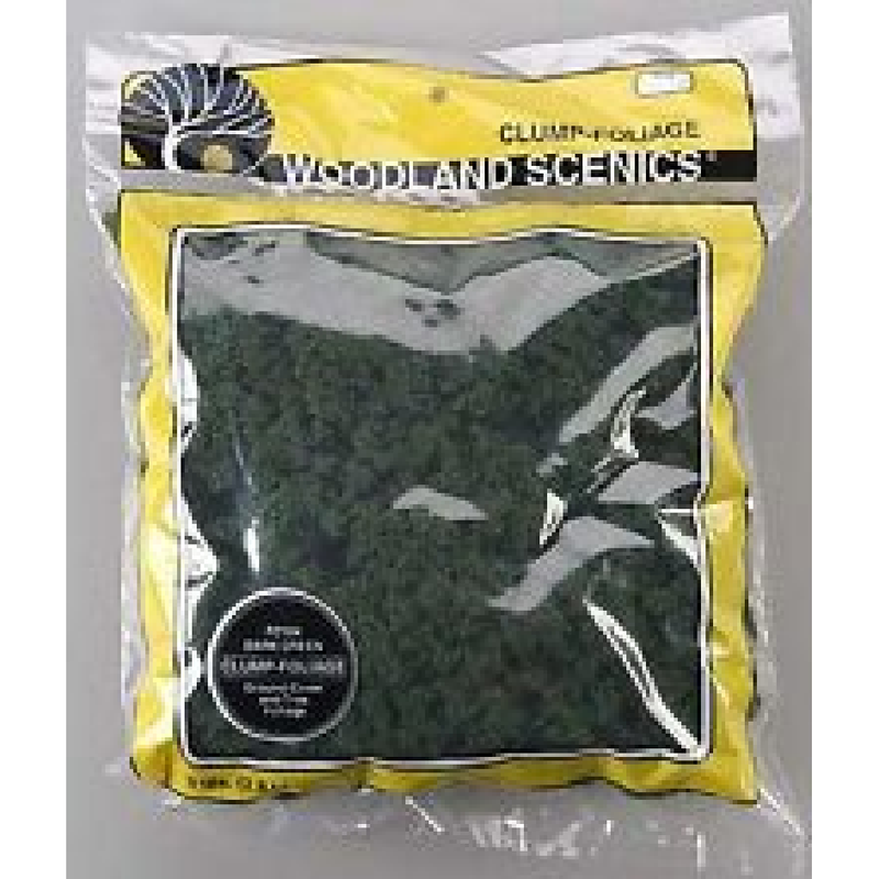 Woodland Scenics Clump Foliage-Dark Green (2.8L) WOO184 - TISTA MINIS
