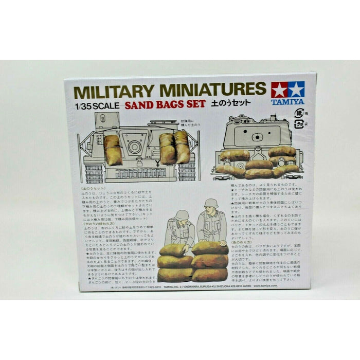 Tamiya Military Miniatures 1/35 Scale Sandbags Set - Tistaminis