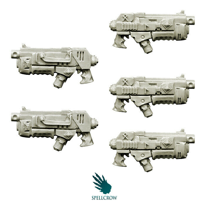 Spellcrow Wolves Knights Combined Plasma Core Guns New - Tistaminis