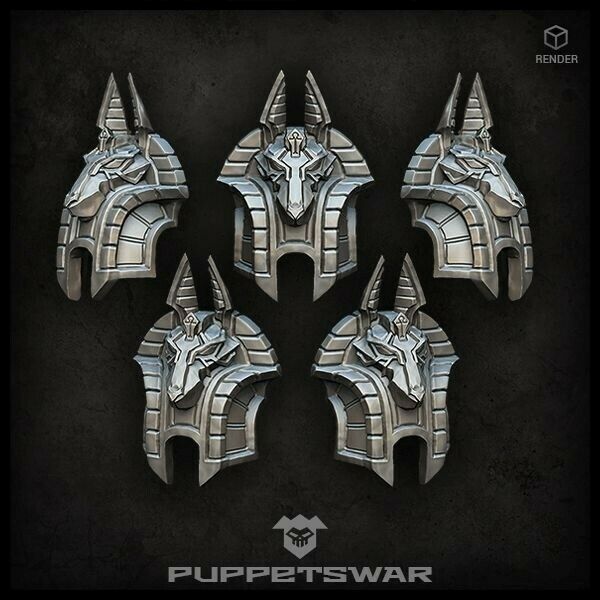 Puppets War Anubis Shoulder Pads New - Tistaminis