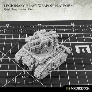 Kromlech Legionary Heavy Weapon PLatform: Quad Heavy Thunder Gun New - TISTA MINIS