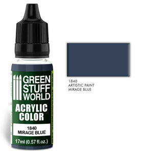 Green Stuff World Acrylic Color Mirage Blue - Tistaminis