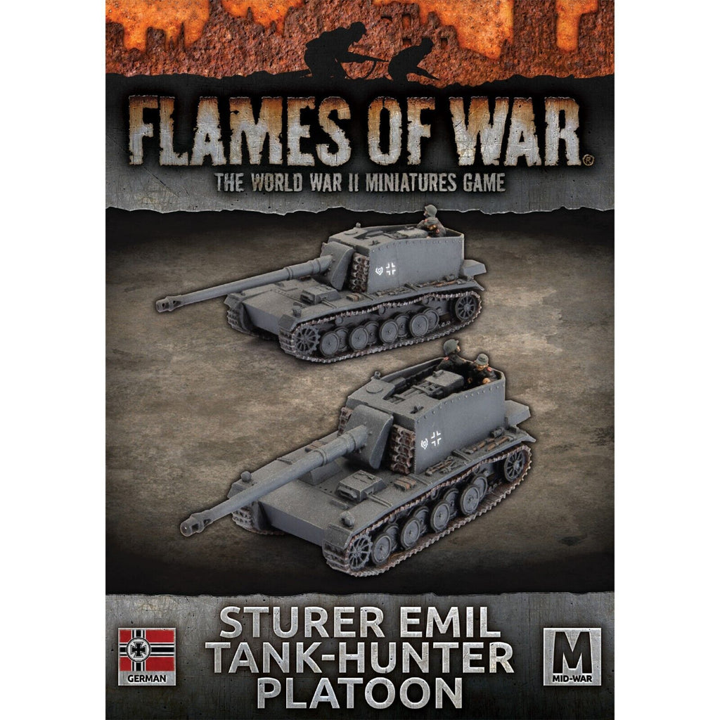 Flames of War Sturer Emil Tank-hunter Platoon (x2) New - Tistaminis