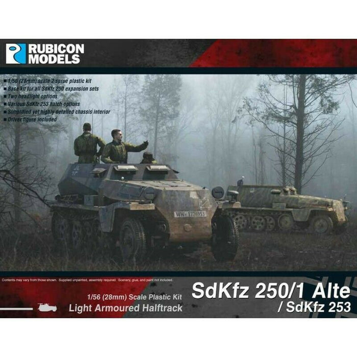 Rubicon German SdKfz 250/1 Alte / SdKfz 253 (aka 250A) New - Tistaminis