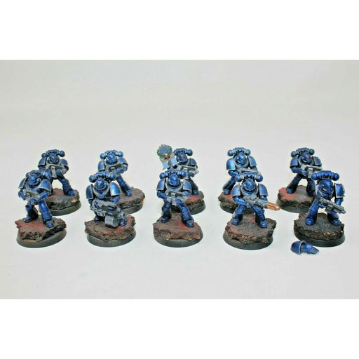 Warhammer Space Marines Mark IV Tactical Squad Well Painted - F2 - Tistaminis