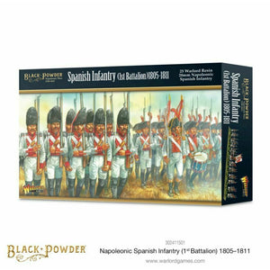 Black Powder - Spanish Infantry (1st Battalion) 1805-1811 New - TISTA MINIS