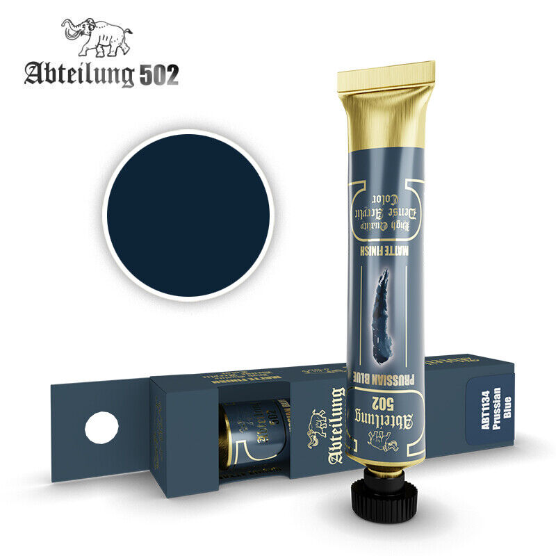 Abteilung Acrylic Paint ABT1134 Prussian Blue - Tistaminis