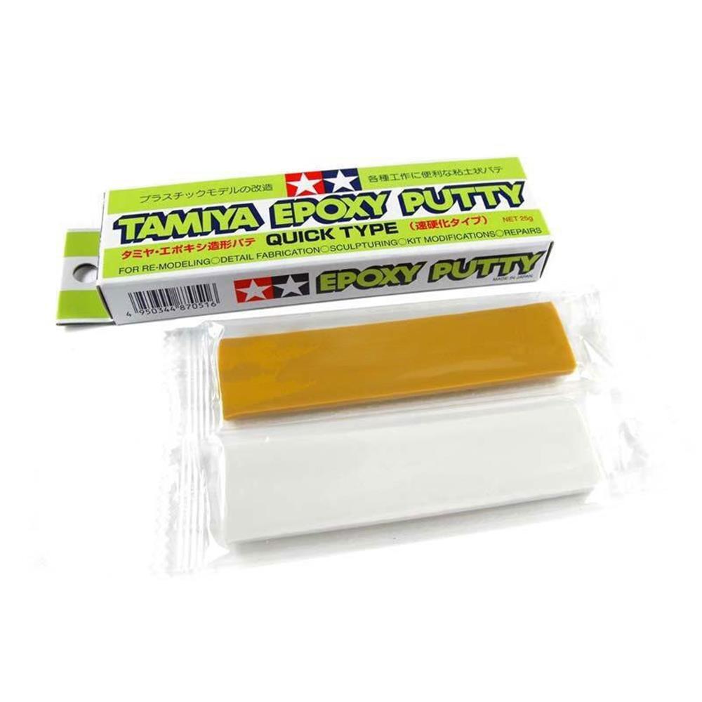 Tamiya Epoxy Putty - Quick Type (TAM87051) New - Tistaminis
