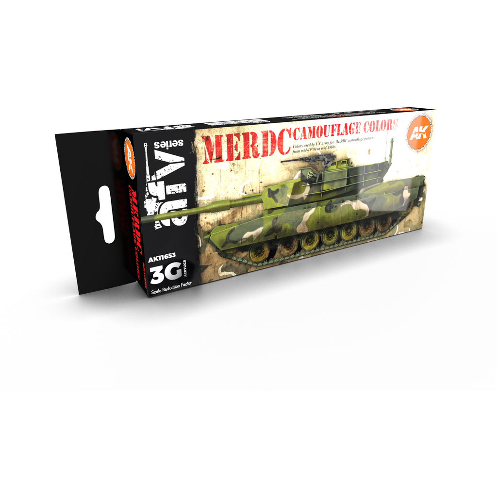 AK Interactive 3G MERDC Camouflage Colors New - Tistaminis
