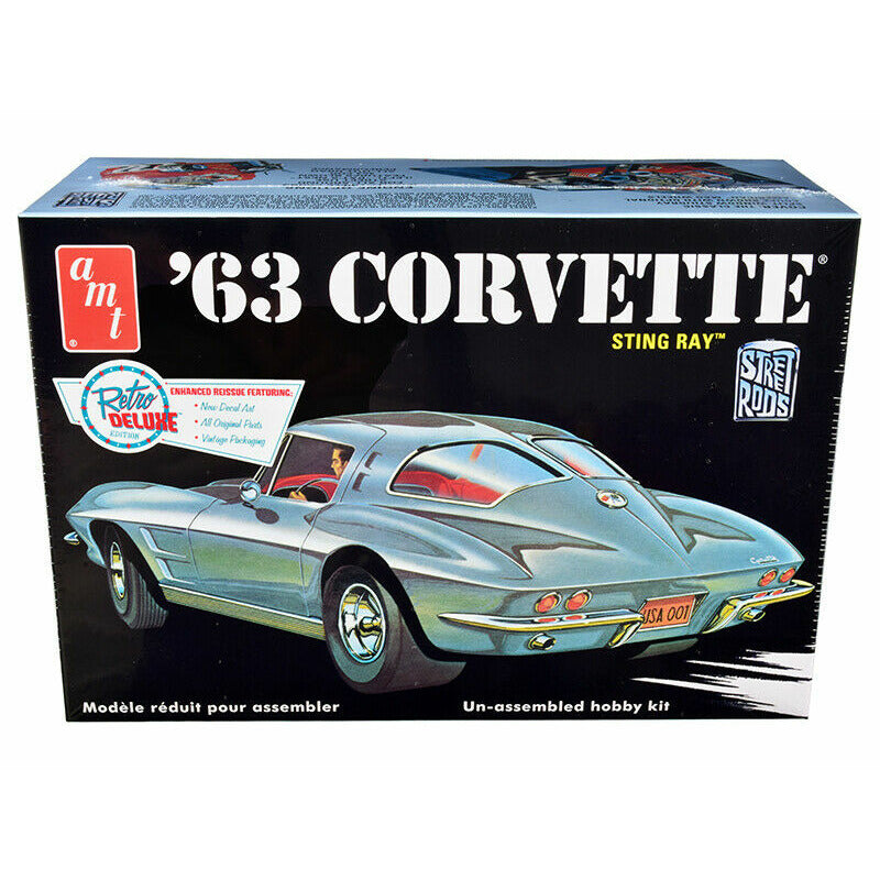 AMT 1963 CHEVY CORVETTE (1/25) - AMT861 New - Tistaminis