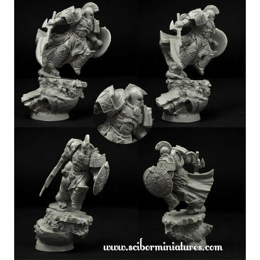 Scibor Miniatures 28mm SF Spartan Leonidas New - TISTA MINIS