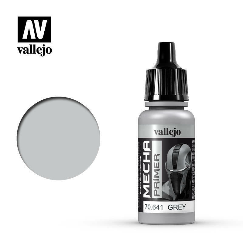 Vallejo Mecha Colour Paint Grey Primer (70.641) - Tistaminis