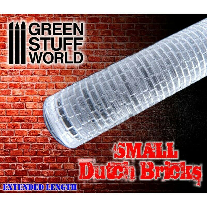 Green Stuff World Rolling Pin Small DUTCH Bricks New - TISTA MINIS