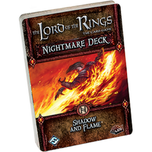 The Lord Of The Rings Card Game Nightmare Deck SHADOW AND FLAME New - TISTA MINIS