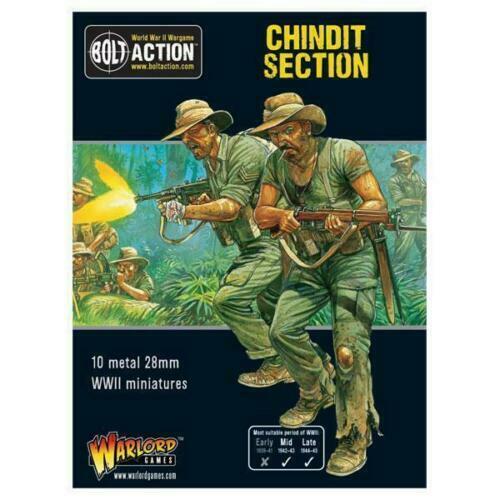 Bolt Action British Chindit Section New - 402212104 - TISTA MINIS