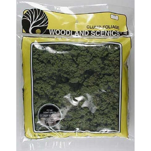 Woodland Scenics Clump Foliage-Ligh Green (2.8L) WOO182 - TISTA MINIS