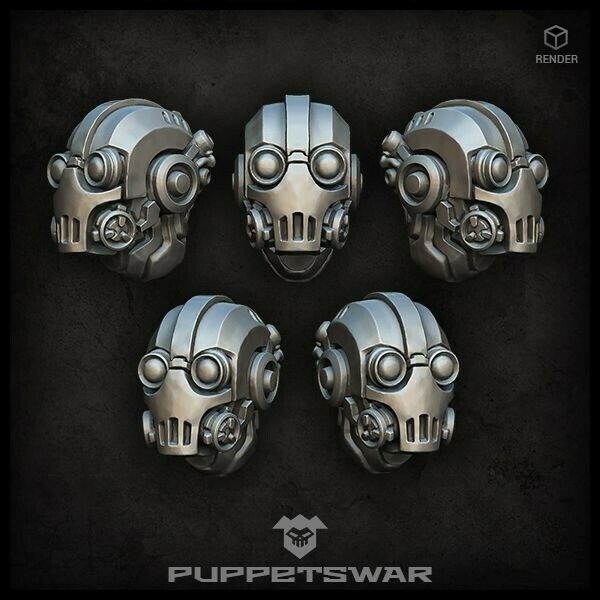Puppets War Wraith heads New - Tistaminis