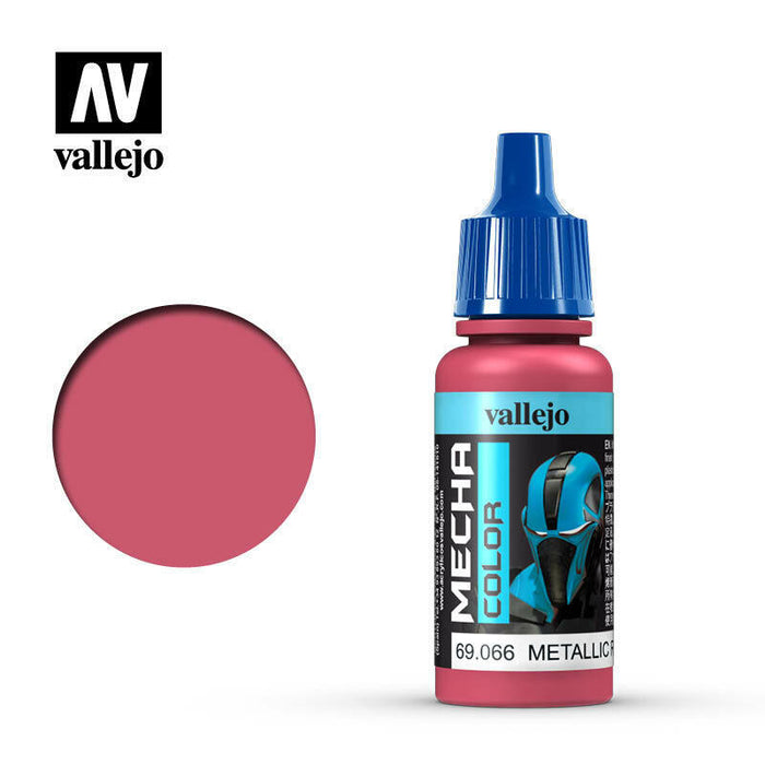 Vallejo Mecha Colour Paint Metallic Red (69.066) - Tistaminis