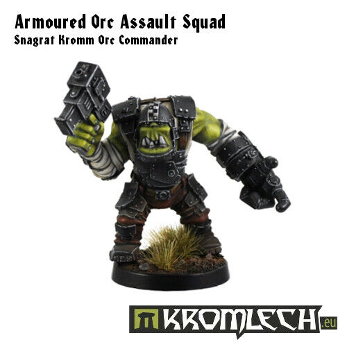 Kromlech Armoured Orc Assault Squad New - TISTA MINIS