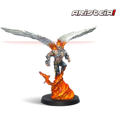 Aristeia! Mendoza Sacred Flame of God Skin New - TISTA MINIS