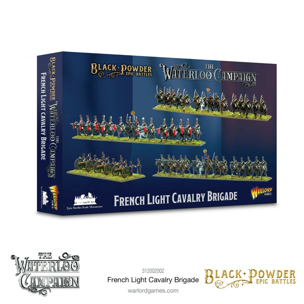 Black Powder Epic Battles: Waterloo - French Light Cavalry Brigade New - Tistaminis