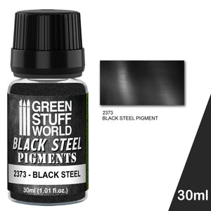 Green Stuff World BLACK STEEL Pigments New - Tistaminis