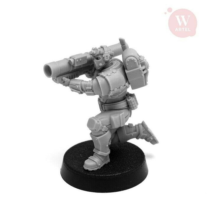 Artel Miniatures - Scout ' N' Recon Squad + Heavy Weapon Specialist 28mm New - TISTA MINIS