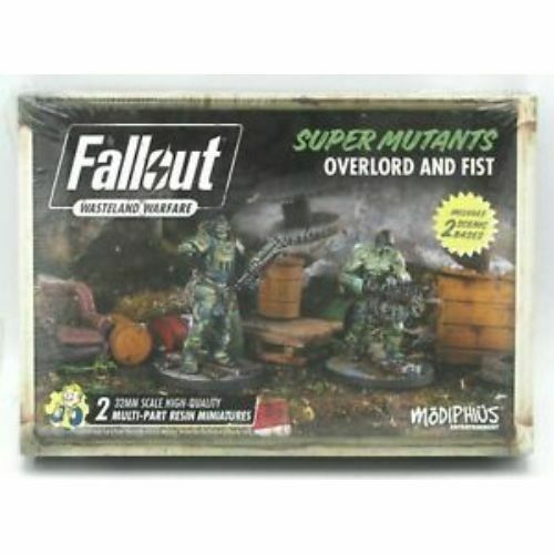 FALLOUT WASTELAND WARFARE: SUPER MUTANTS OVERLORD New - Tistaminis