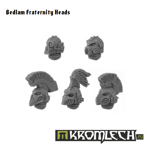 Kromlech Bedlam Fraternity Heads New - TISTA MINIS