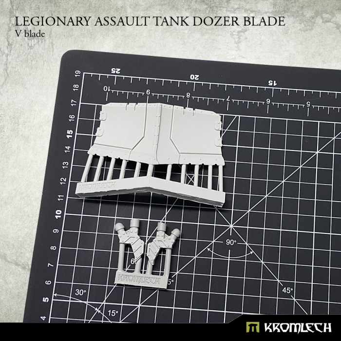 Kromlech Legionary Assault Tank Dozer Blade: V blade (1) New - TISTA MINIS