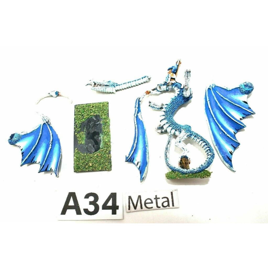 Warmaster Prince On Dragon Metal - A34 - TISTA MINIS