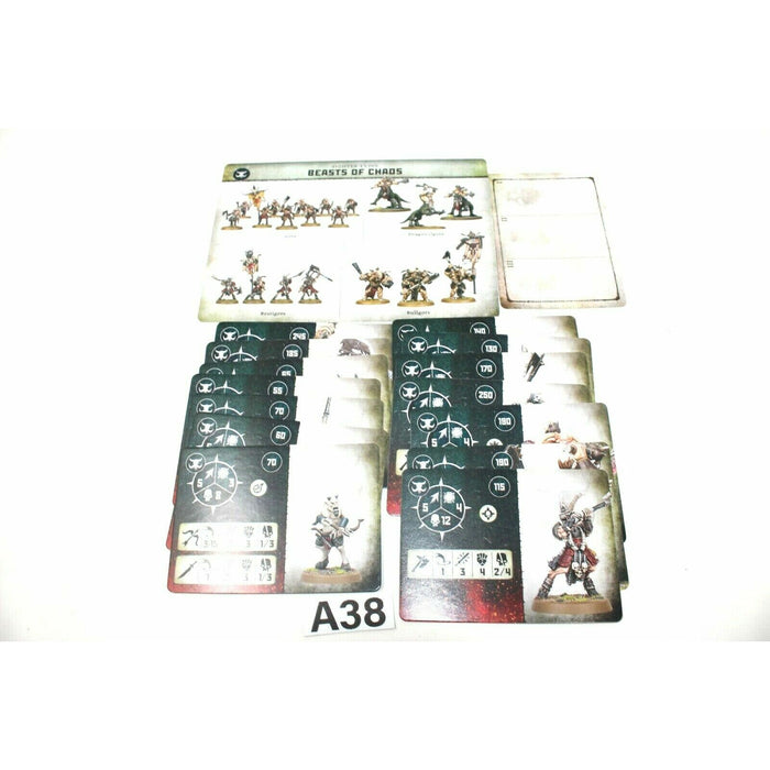 Warhammer Warcry Beastmen Cards - A38 - TISTA MINIS