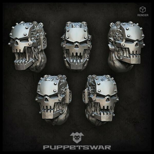 Puppets War Iron Mutants Heads New - Tistaminis