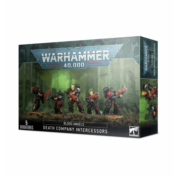 Warhammer BLOOD ANGELS: DEATH COMPANY INTERCESSORS New - TISTA MINIS