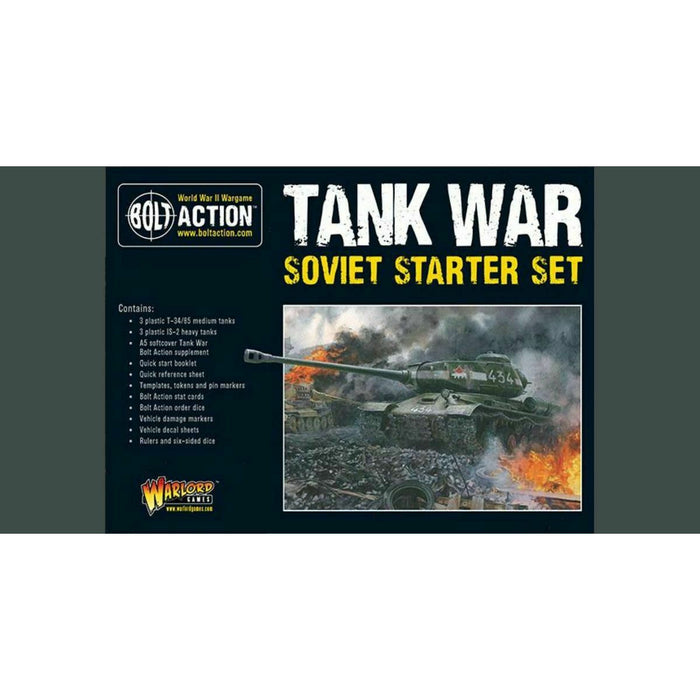 Bolt Action Tank War: Soviet starter set New - Tistaminis