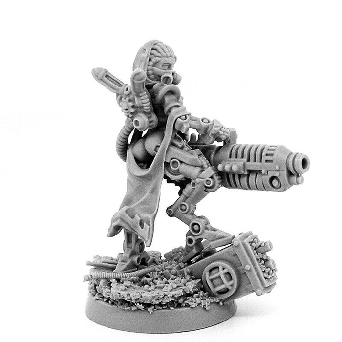 Wargames Exclusive MECHANIC ADEPT ERADICATOR WITH PLASMA CANNON New - TISTA MINIS