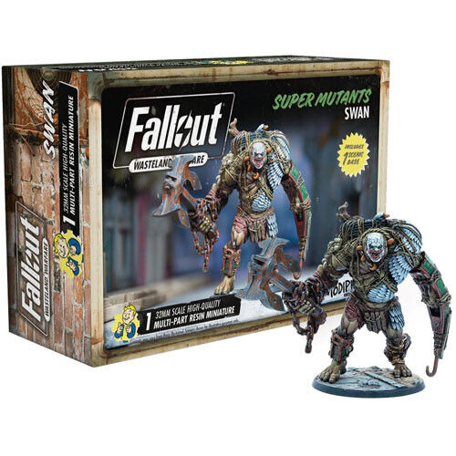 FALLOUT WASTELAND WARFARE: SUPER MUTANTS SWAN June 15 Pre-Order - Tistaminis