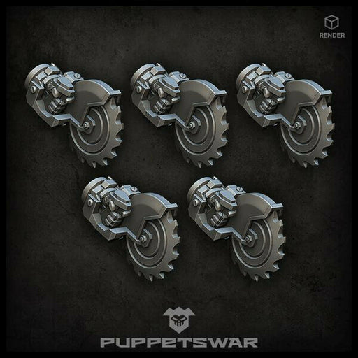 Puppets War Hand Buzzsaws (left) v2 New - Tistaminis