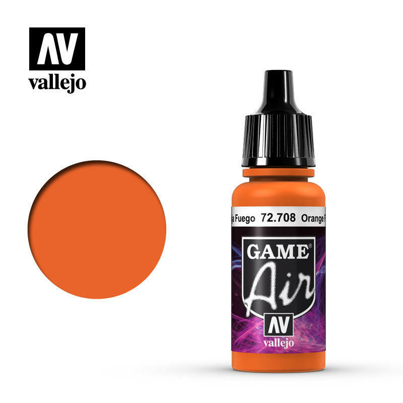 Vallejo Game Colour Paint Game Air Orange Fire (72.708) - Tistaminis