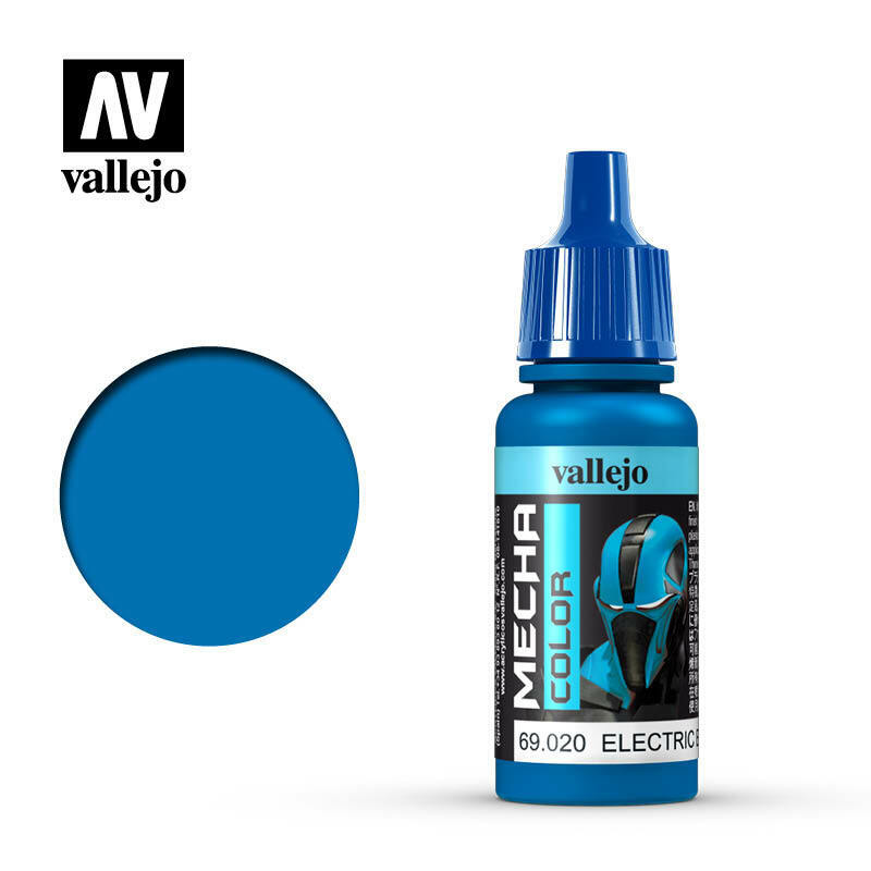 Vallejo Mecha Colour Paint Electric Blue (69.020) - Tistaminis