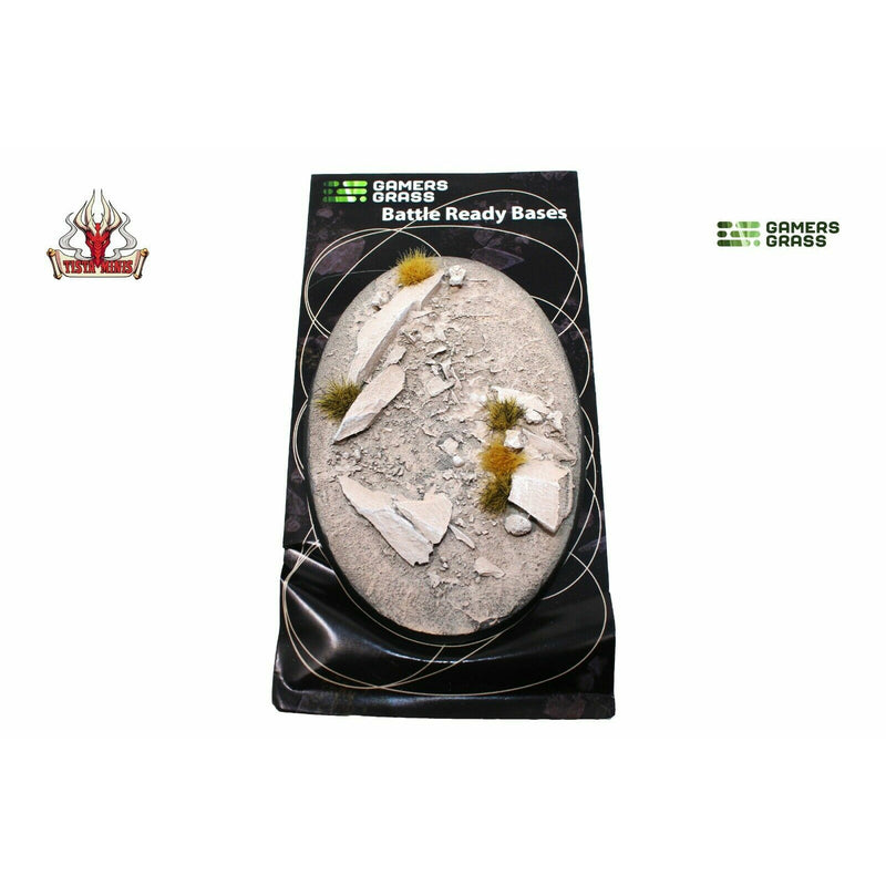Gamers Grass Arid Steppe Bases Oval 120mm (x1) - TISTA MINIS