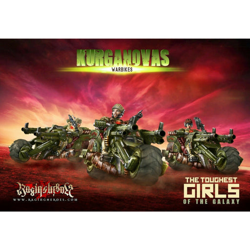 Raging Heroes Kurganovas: Warbikes New - TISTA MINIS