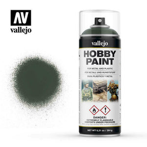 Vallejo Spray Paint Hobby Primer Dark Green New - TISTA MINIS