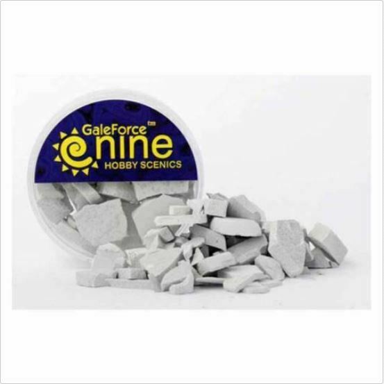 Galeforce Nine Hobby Round: Concrete Rubble Mix New - TISTA MINIS