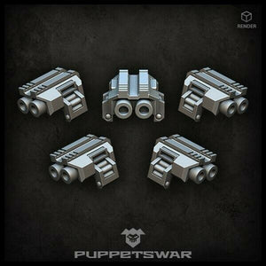 Puppets War Assault Wrist Guns New - Tistaminis