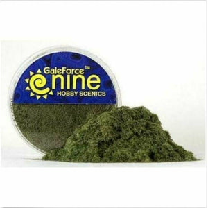 Galeforce Nine Hobby Round: Dark Green Static Grass New - TISTA MINIS